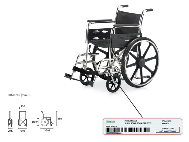 Kursi Roda Sarana Penting Bagi Penyandang Disabilitas PT Karya Pratama