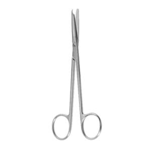 NORTHBENT Ligatur scissor sideways curved 12,5 cm