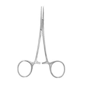 HALSTEAD-MOSQUITO Forceps curved 1×2 teeth 12,5 cm