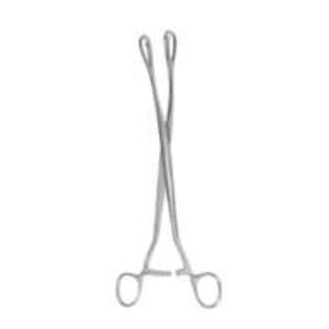 SAENGER Placenta and Ovum Forcep curved 27 cm