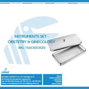 Obstetry & Gynecology Instruments Set