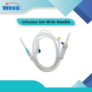 Infusion Set Y Connector With Needle Adult