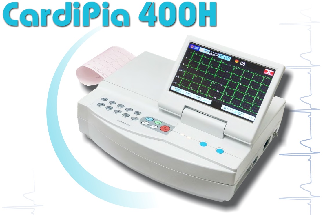 You are currently viewing Cardipia 400 H Electrocardiograph, Alat Rekam Aktivitas Jantung dari Distributor Alkes Karya Pratama